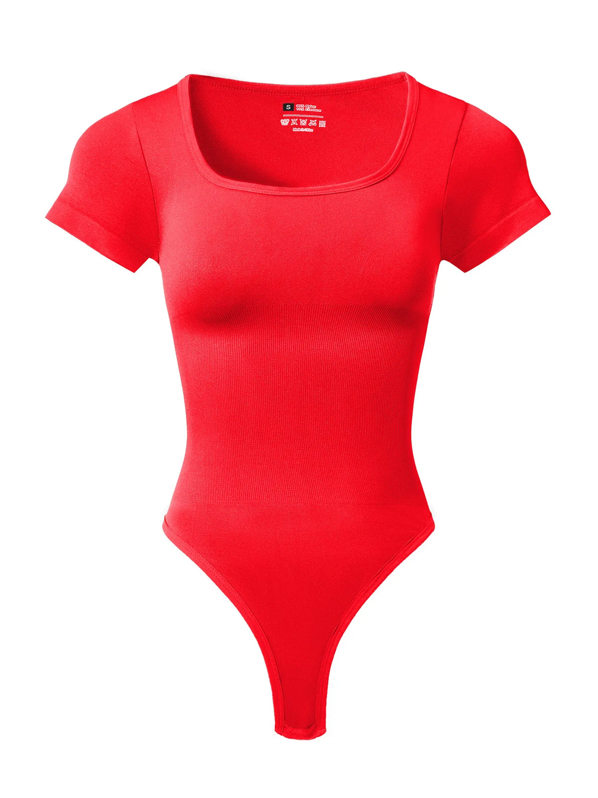 Women Plus Size Yoga Jumpsuit Seamless Square Neck T-shirt High Elastic Workout Running Sport Jumpsuit Solid Ribbed Jumpsuit Top - Chrissy's Eye