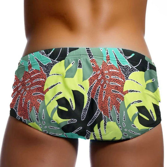 Sexy Swimming Trunks Mens Leaf Swim Boxer Briefs Swimwear Young Mahttps://ae01.alicdn.com/kf/S4a63b5a4460f404cbcc7771874d09e10C.jpgn Swimsuit Beach Wear Surfing Bathing Suit Shorts zwembroek - Chrissy's Eye