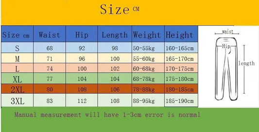 Men's printed jogging pants casual sports pants running fitness training pants sports clothing - Chrissy's Eye