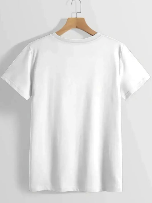 Women's T-Shirt Everyday Casual Party Top Minimalist Everyday Elegant Tee Summer Party Apparel, Geometric Print Top Trendy - Chrissy's Eye