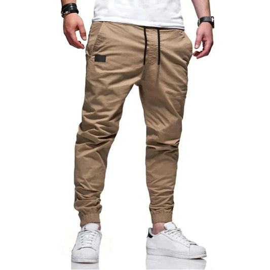 New Men's Casual Sports Pants Sweatpants Male Jogger Cargo Harem Pencil Pants Trousers Multi-pocket Sweatwear - Chrissy's Eye