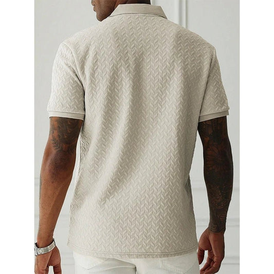 Mens Polo Shirt Summer Short Sleeve Male Polos Streetwear Man Tops Solid Color Poloshirt Brand Breathable Male Polo Shirts Men - Chrissy's Eye