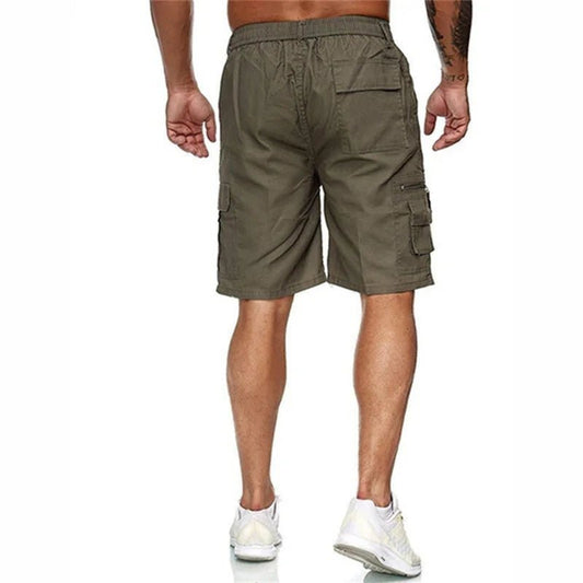 New fashionable multi-pocket men's casual shorts fitness loose casual pants camouflage tactical shorts - Chrissy's Eye