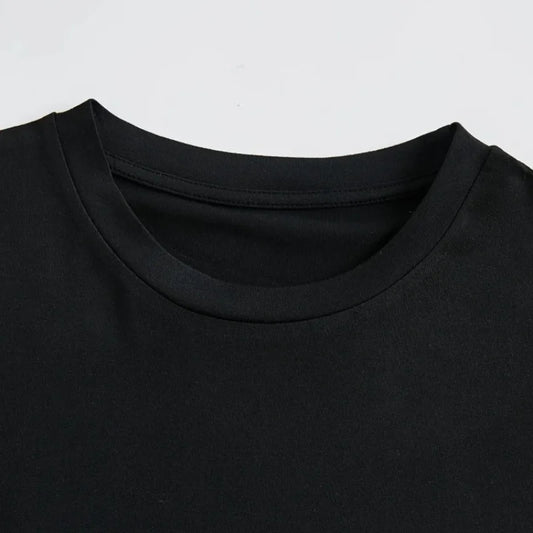 Graphic Print Short Sleeve Tee Women Aesthetic Mall Goth T-shirt Retro Grunge Skull Wing Crop Tops - Chrissy's Eye