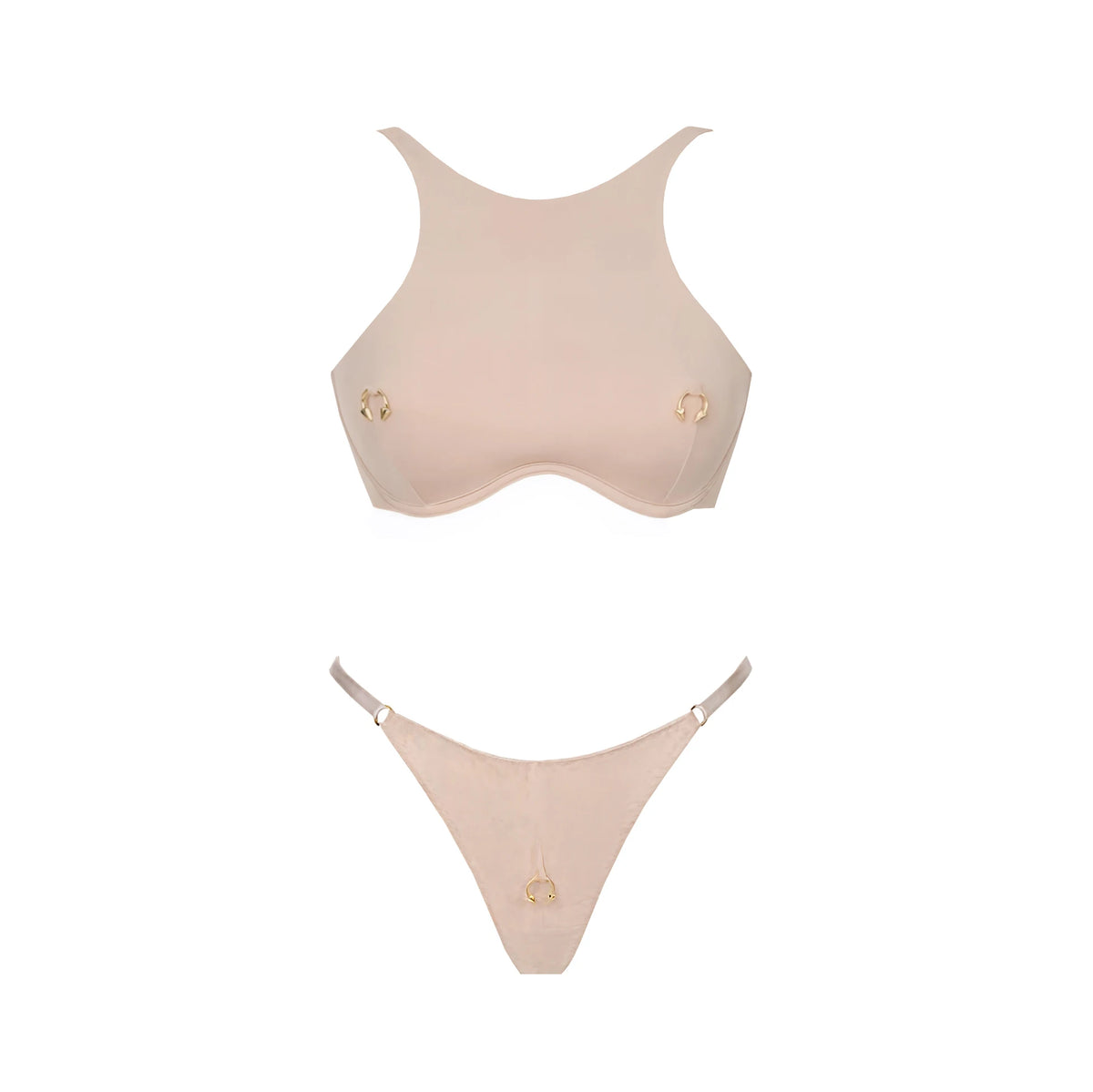 2026 2Pcs Sexy Women One Piece Swimsuit Female Swimwear Solid Biquini High Cut Monokini Push Up Swim Suits Bathingsuit Beachwear - Chrissy's Eye
