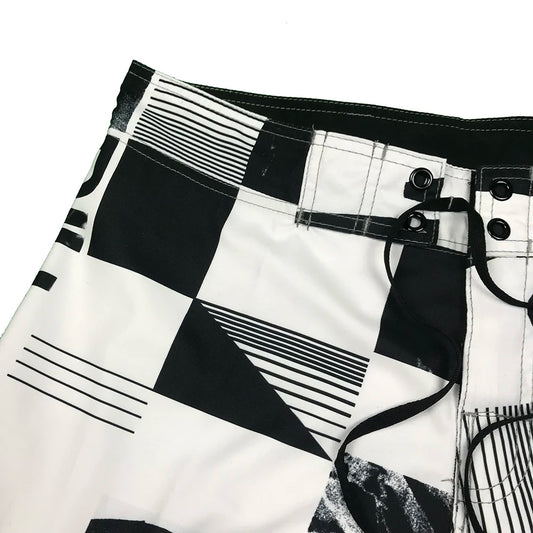 Men's surf shorts, five-point, swimming shorts, wide leg by Chrissy'seye