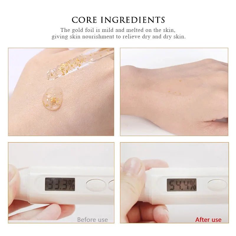 ARTISCARE Gold Niacinamide Face Essence 30mL for Dry Skin Moisturizing Hyaluronic Acid Serum - Chrissy's Eye