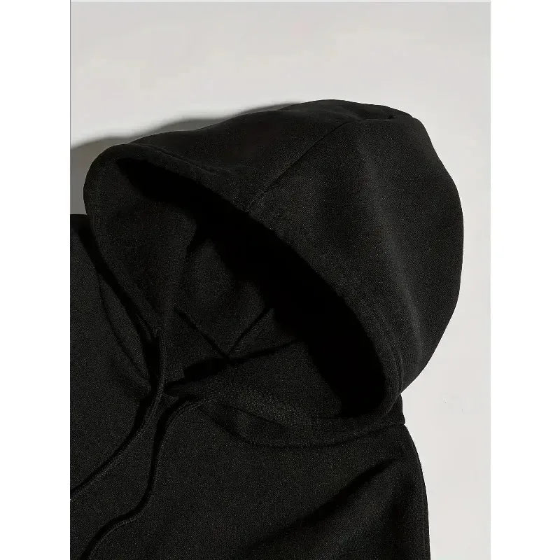 Men's Gothic Dark Print Zipper Hooded Casual Sports Sweatshirt Zipper Jacket Autumn and Winter New Casual Retro Street Style Top - Chrissy's Eye