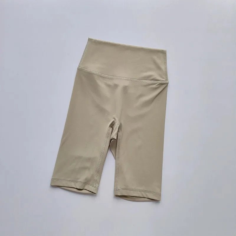 High Waist Women's Yoga Shorts Breathable Elastic Gym Sports Short Leggings Running Fitness High-End Naked Feeling Gym Shorts - Chrissy's Eye