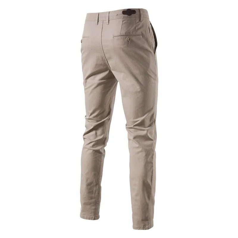 AIOPESON Casual Cotton Men Trousers Solid Color Slim Fit Men's Pants New Spring Autumn High Quality Classic Business Pants Men - Chrissy's Eye