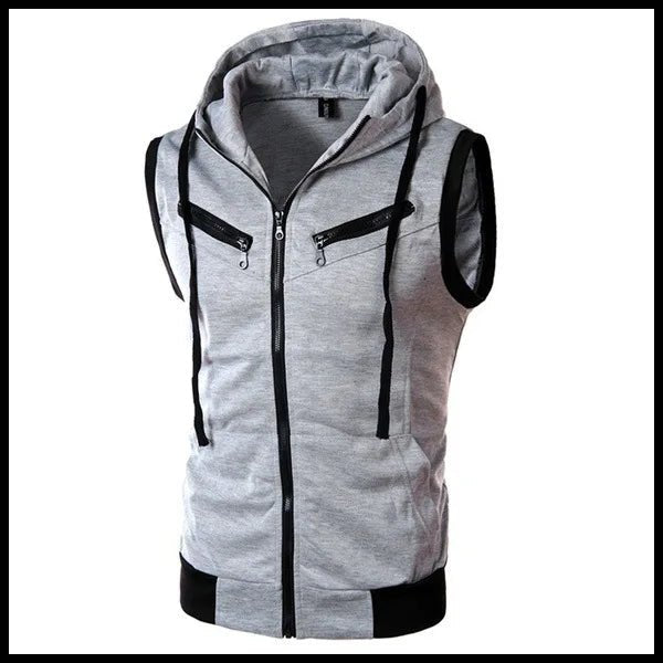 Spring Sweater Vest Men's No Sleeve Retro Casual Knitted Pullover Men Wild Slim Knitting Sweaters Mens Clothes - Chrissy's Eye