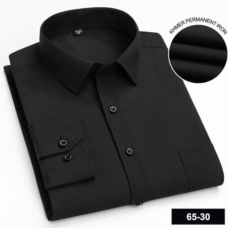 Men's Long Sleeve Shirt High-quality Fashion Casual Print Plaid Stripe Single Pocket - Chrissy's Eye