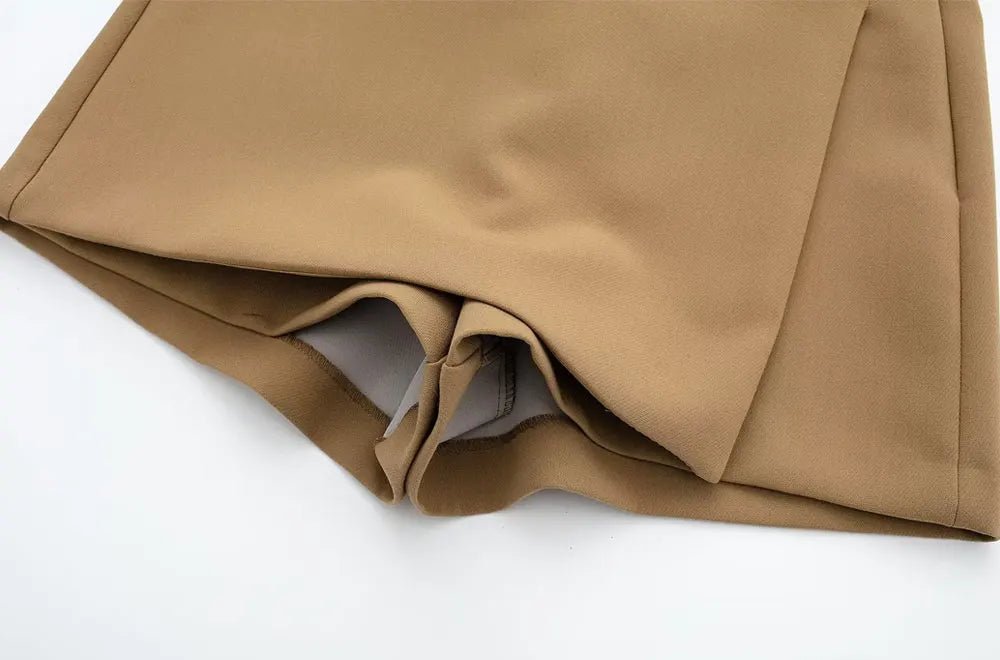 Women's Fashion Shorts, Skirts, High Waist Side Zipper Female - Chrissy's Eye