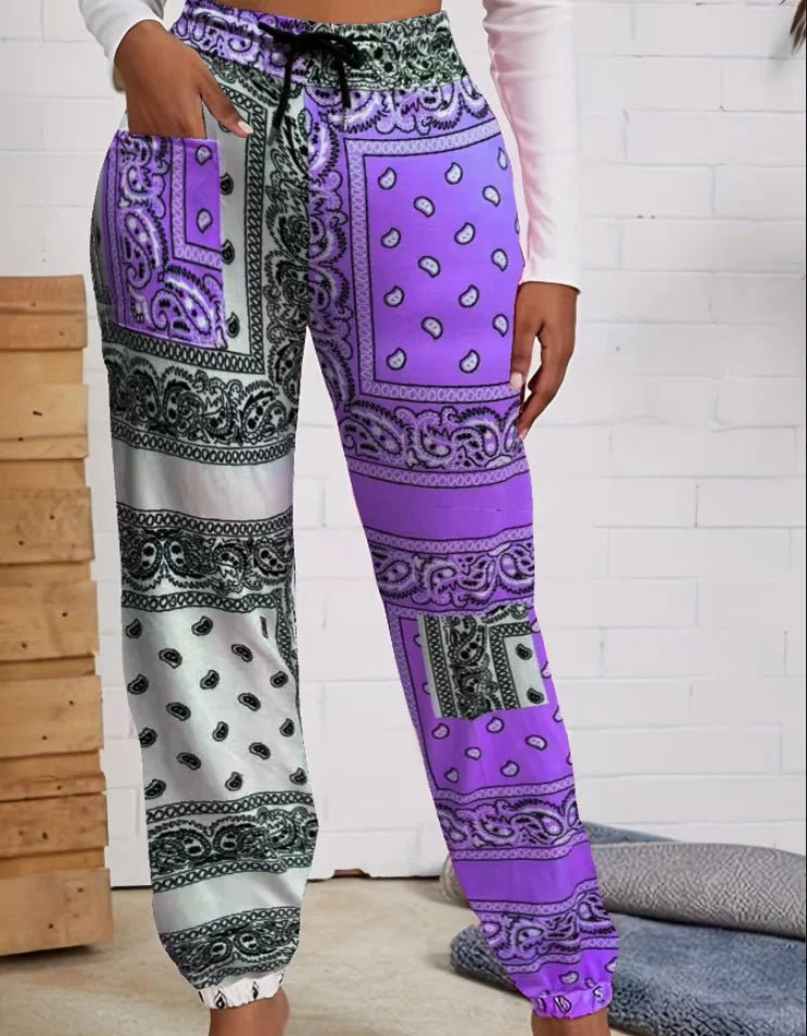 Plus Size New Autumn And Winter Women's Pull-Out Pants From Europe And America - Chrissy's Eye