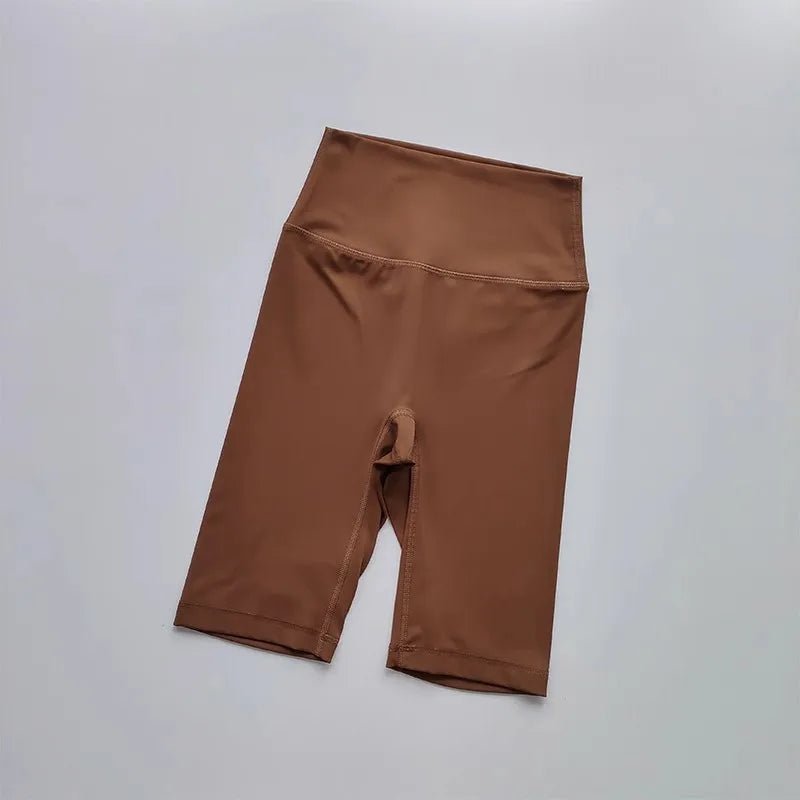 High Waist Women's Yoga Shorts Breathable Elastic Gym Sports Short Leggings Running Fitness High-End Naked Feeling Gym Shorts - Chrissy's Eye