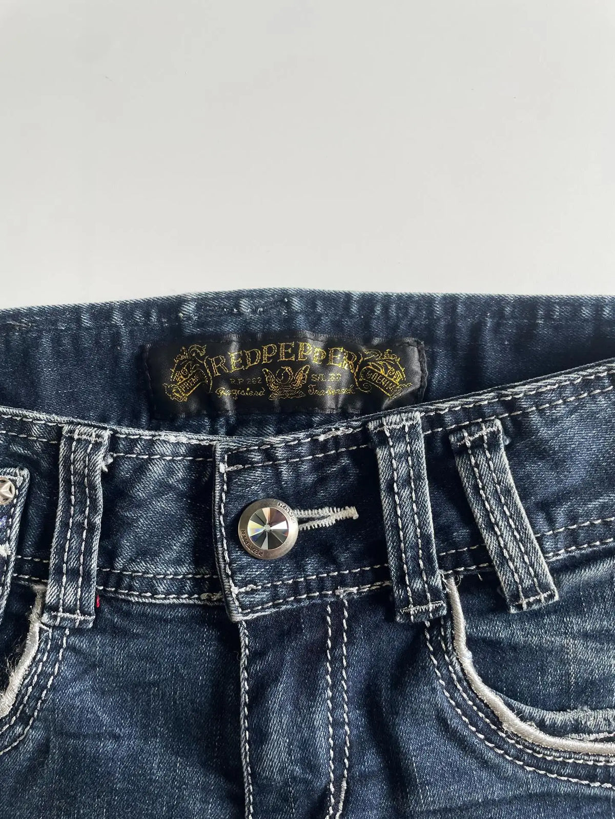 Y2K Japan Street Hottie Wing embroidery vintage Denim Shorts Harajuku Slim Skirt Light Blue Jean Low Waist Short Mini Skirt - Chrissy's Eye