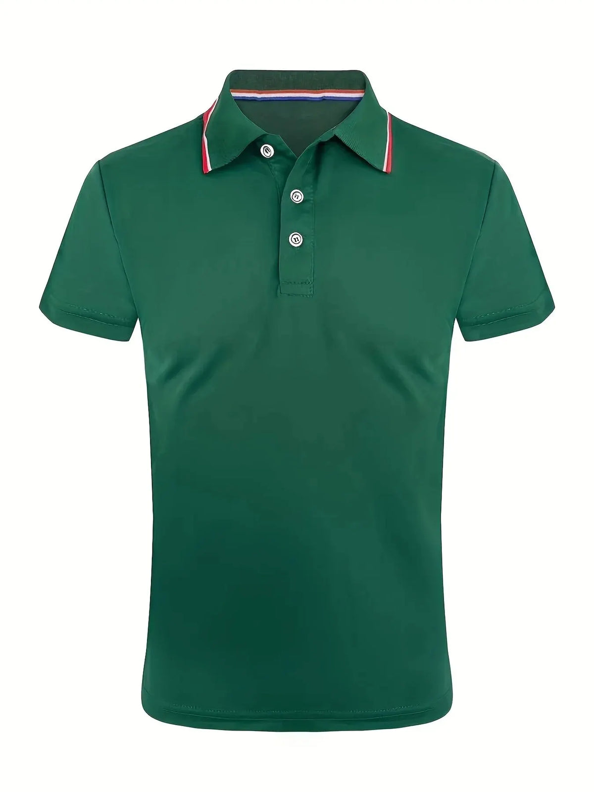 Men's Summer Casual Breathable Comfortable Polo Shirt Men's Solid Color High Quality Short Sleeve T-Shirt - Chrissy's Eye