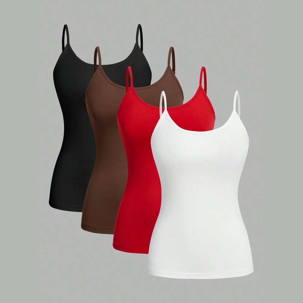 4 pcs basic tank tops - Chrissy's Eye