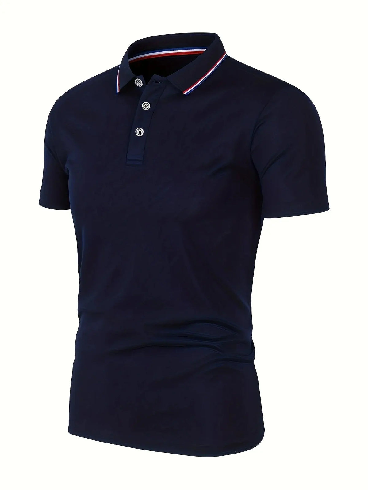 Men's Summer Casual Breathable Comfortable Polo Shirt Men's Solid Color High Quality Short Sleeve T-Shirt - Chrissy's Eye