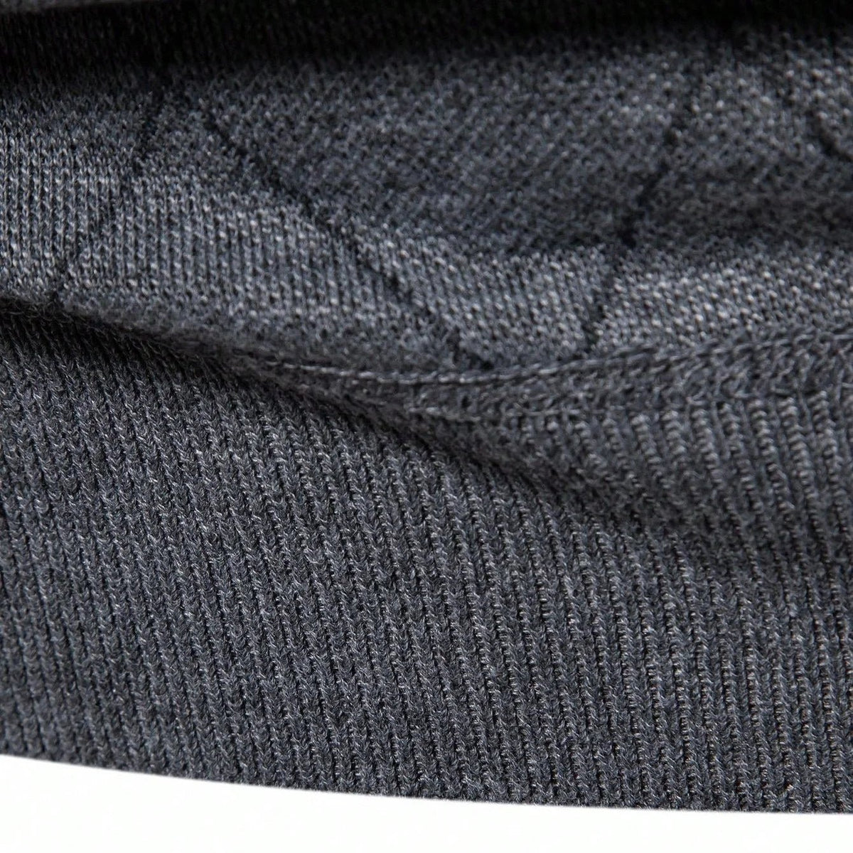 New Fashion Mens Knit Sweater American Half Zip Fleeced Knitwear Men's Stand Collar Casual Sweaters Pullovers - Chrissy's Eye