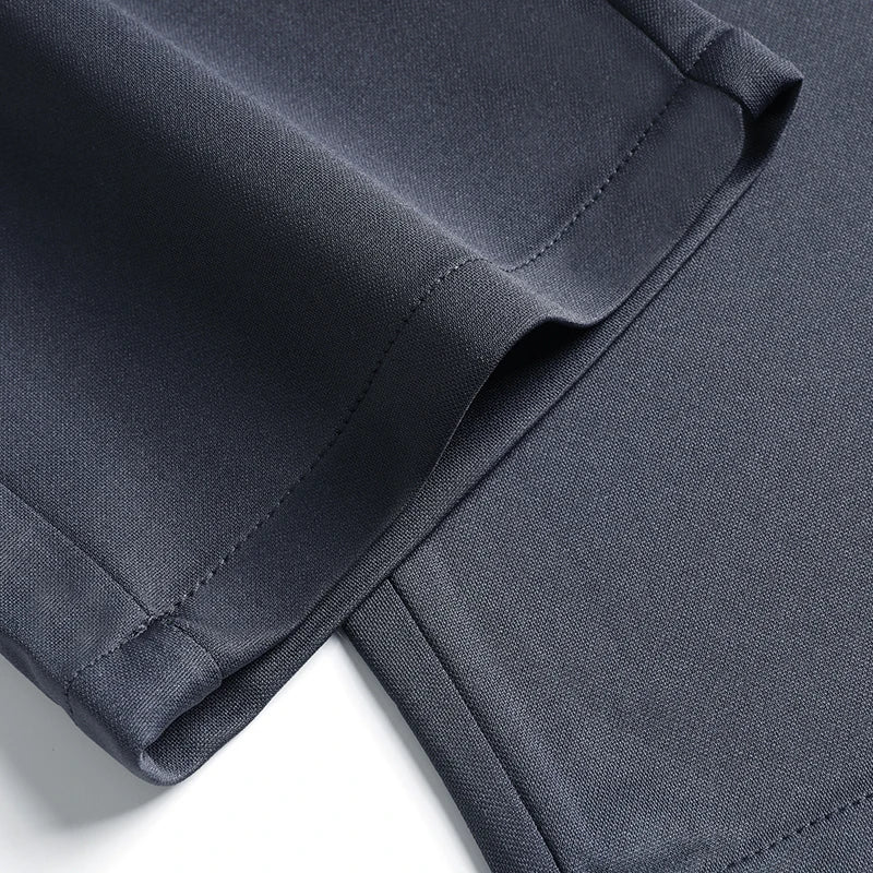 29-42 Men's Summer Pants Thin Straight Stretch Casual Pants with No Trace No Ironing Fabric Silky and Cool Feeling - Chrissy's Eye