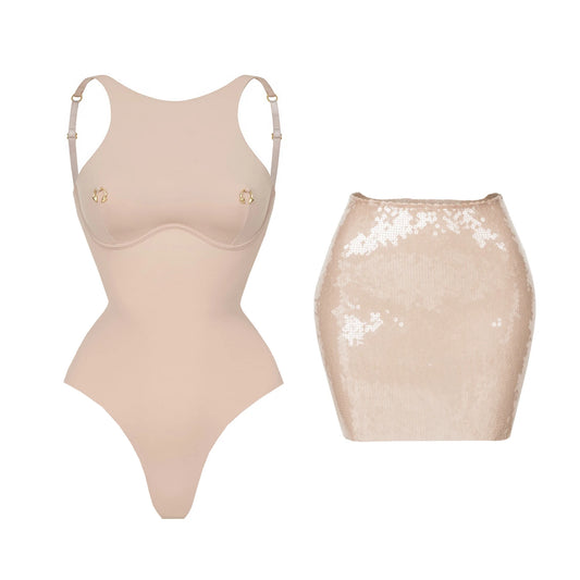 2026 2Pcs Sexy Women One Piece Swimsuit Female Swimwear Solid Biquini High Cut Monokini Push Up Swim Suits Bathingsuit Beachwear - Chrissy's Eye