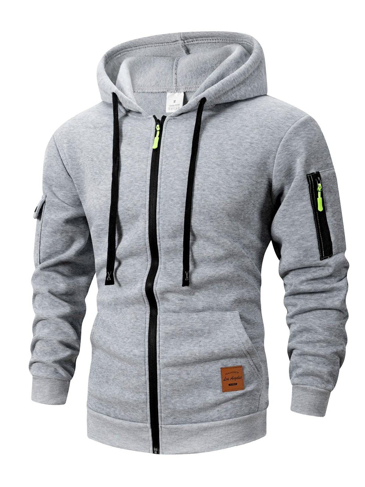 2025 New Autumn Men Sweatshirts Long Sleeve Jacket Hoodie Zipper Closure Jacket Male Hoodies Sweatshirt Slim Fit Male Clothing - Chrissy's Eye
