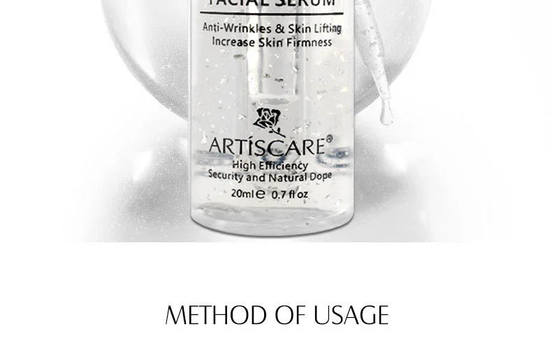 ARTISCARE Nicotinamide + Platinum + 24k Gold Six Peptides Serum 3pcs Moisturizing Smoothing Essence for Face Care - Chrissy's Eye