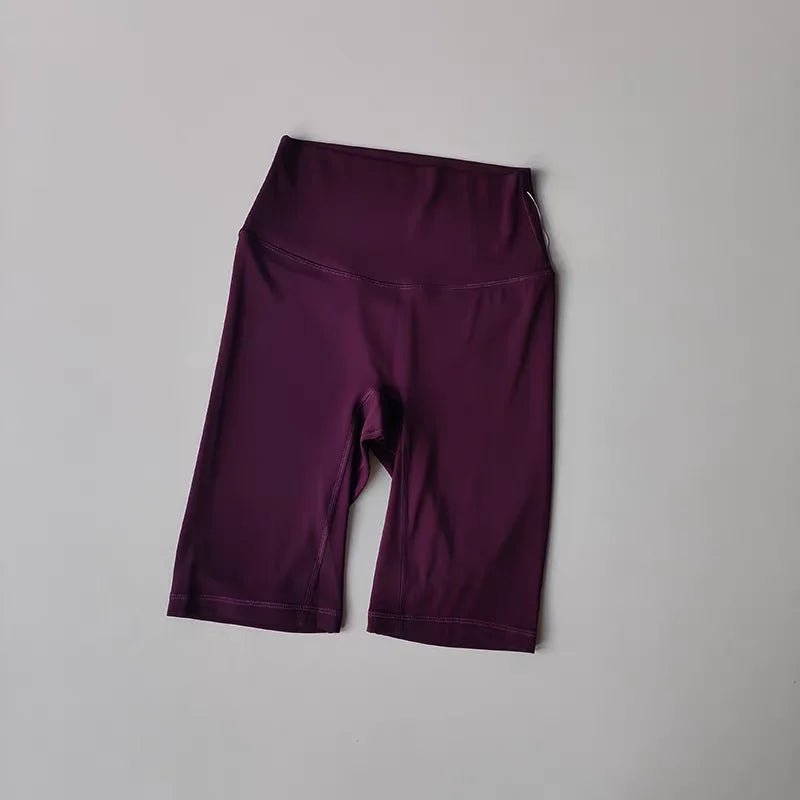 High Waist Women's Yoga Shorts Breathable Elastic Gym Sports Short Leggings Running Fitness High-End Naked Feeling Gym Shorts - Chrissy's Eye