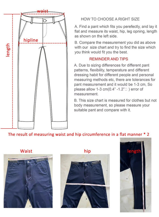 29-42 Men's Summer Pants Thin Straight Stretch Casual Pants with No Trace No Ironing Fabric Silky and Cool Feeling - Chrissy's Eye