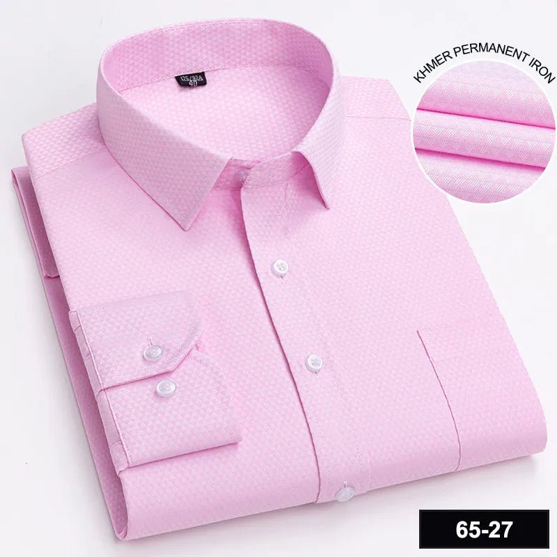 Men's Long Sleeve Shirt High-quality Fashion Casual Print Plaid Stripe Single Pocket - Chrissy's Eye