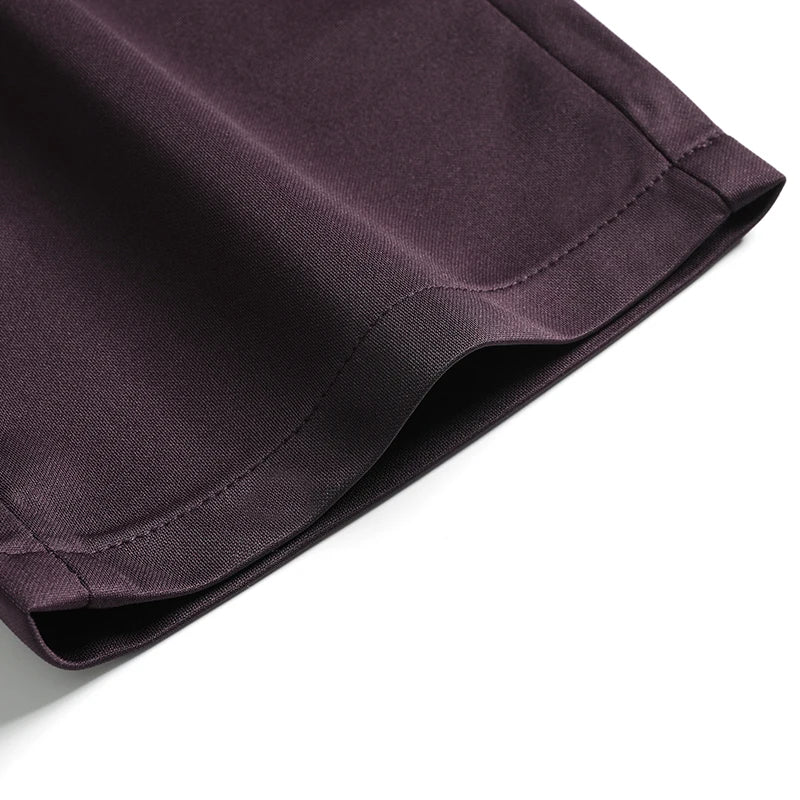 29-42 Men's Summer Pants Thin Straight Stretch Casual Pants with No Trace No Ironing Fabric Silky and Cool Feeling - Chrissy's Eye