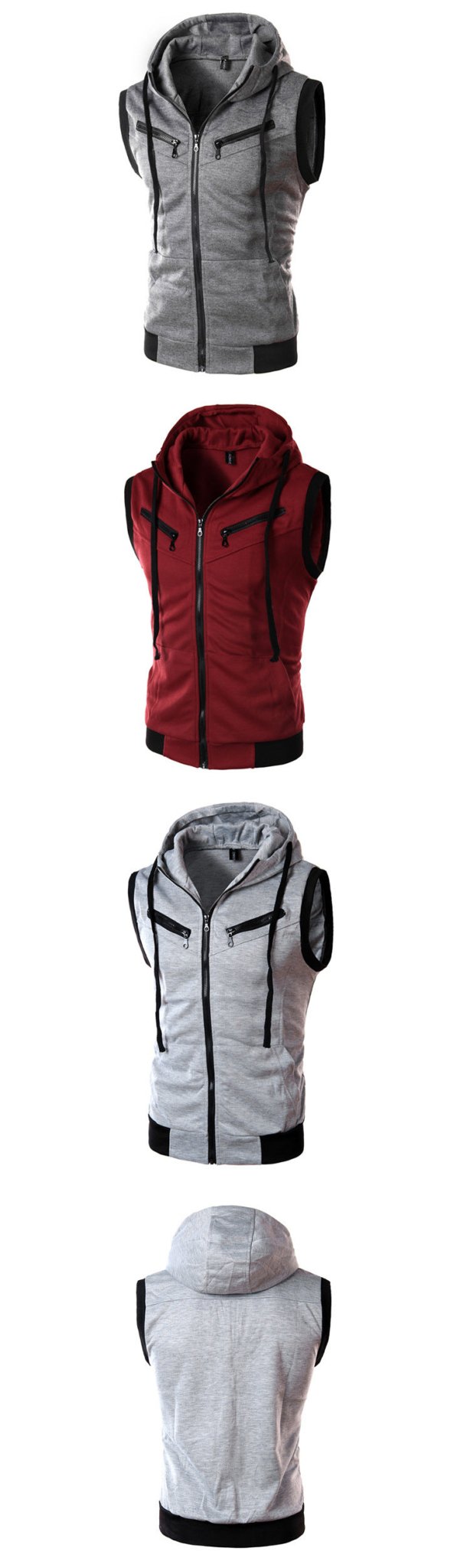 Spring Sweater Vest Men's No Sleeve Retro Casual Knitted Pullover Men Wild Slim Knitting Sweaters Mens Clothes - Chrissy's Eye