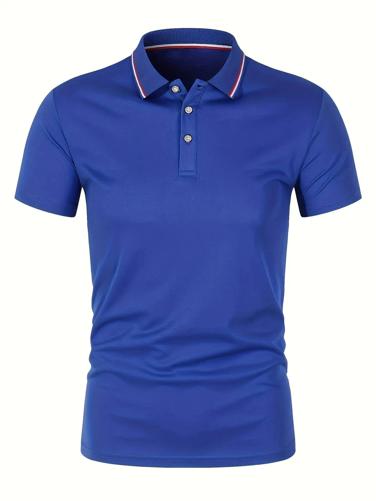 Men's Summer Casual Breathable Comfortable Polo Shirt Men's Solid Color High Quality Short Sleeve T-Shirt - Chrissy's Eye