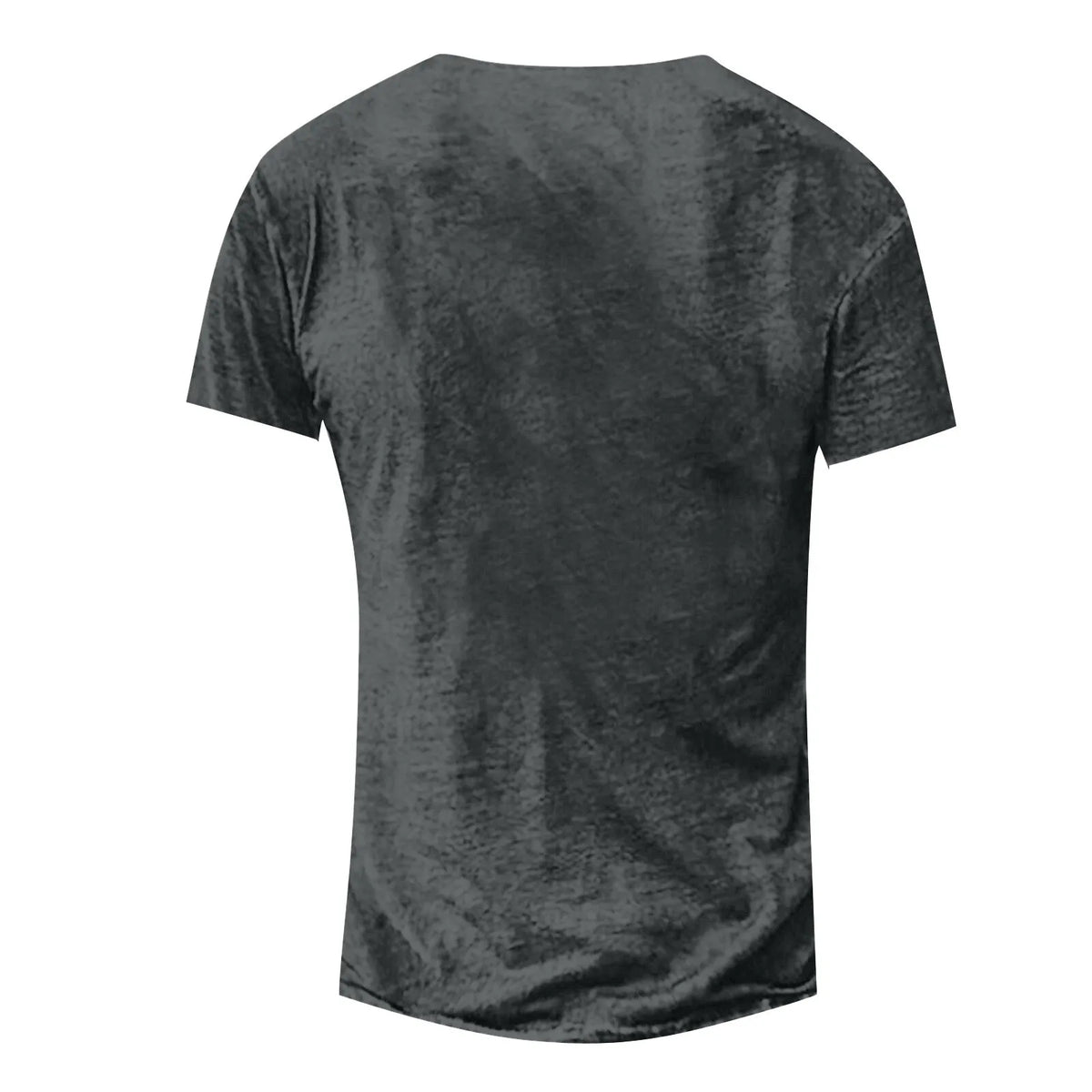 Men'S Short Sleeve T-Shirt Vintage Trend Graphic And Embroidered T-Shirt Drawstring Tie Classic Basic All-Match Tops - Chrissy's Eye