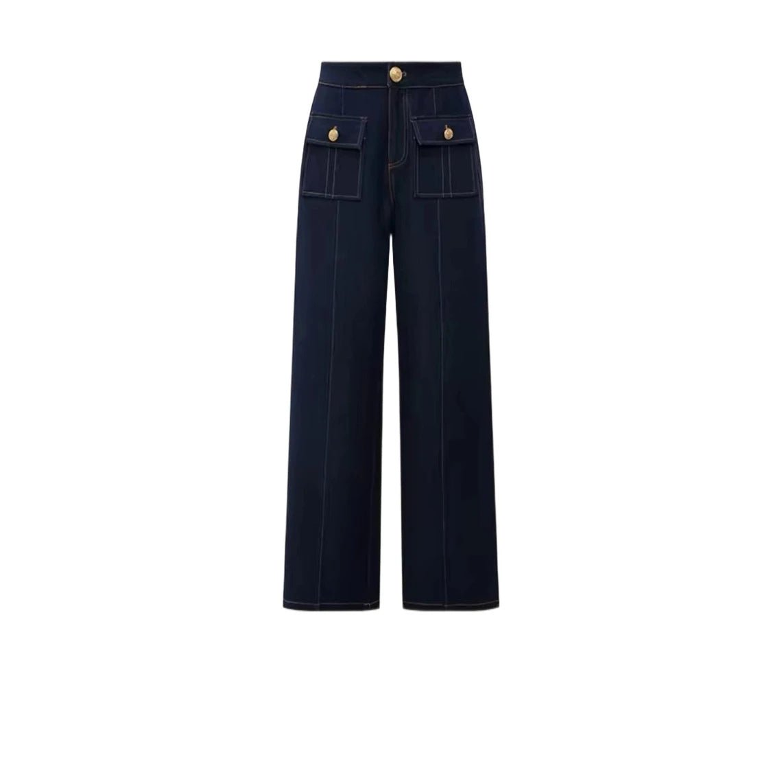 2026 Spring/Summer New Dark Blue High-Waist Denim Shorts USA Y2K Women's Fashion Street Dance Gothic Casual Slim Shorts - Chrissy's Eye