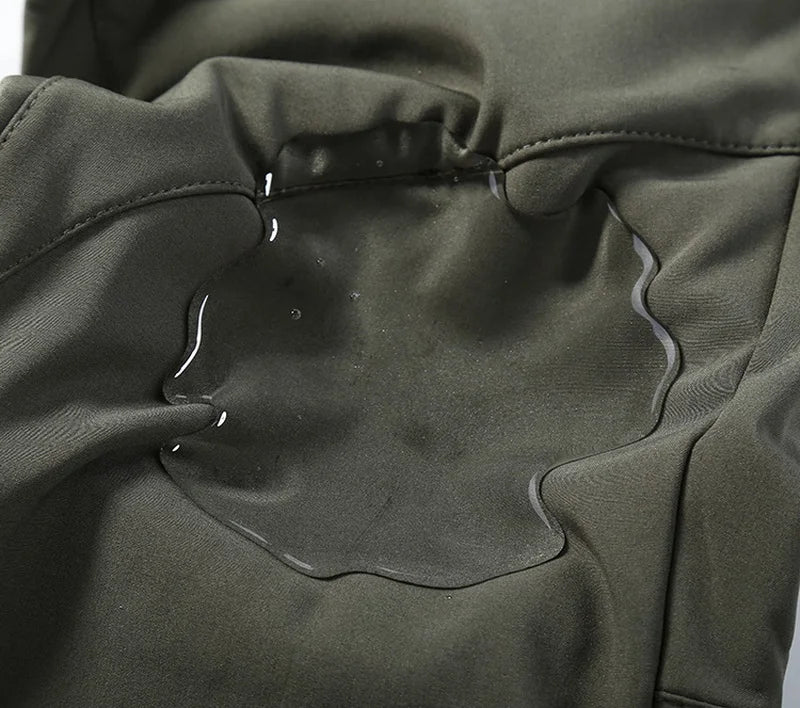 Tactical Military Men Winter Autumn Fleece Waterproof Cargo Pants Hiking Camping Softshell Climbing Casual Warm Combat Trousers - Chrissy's Eye