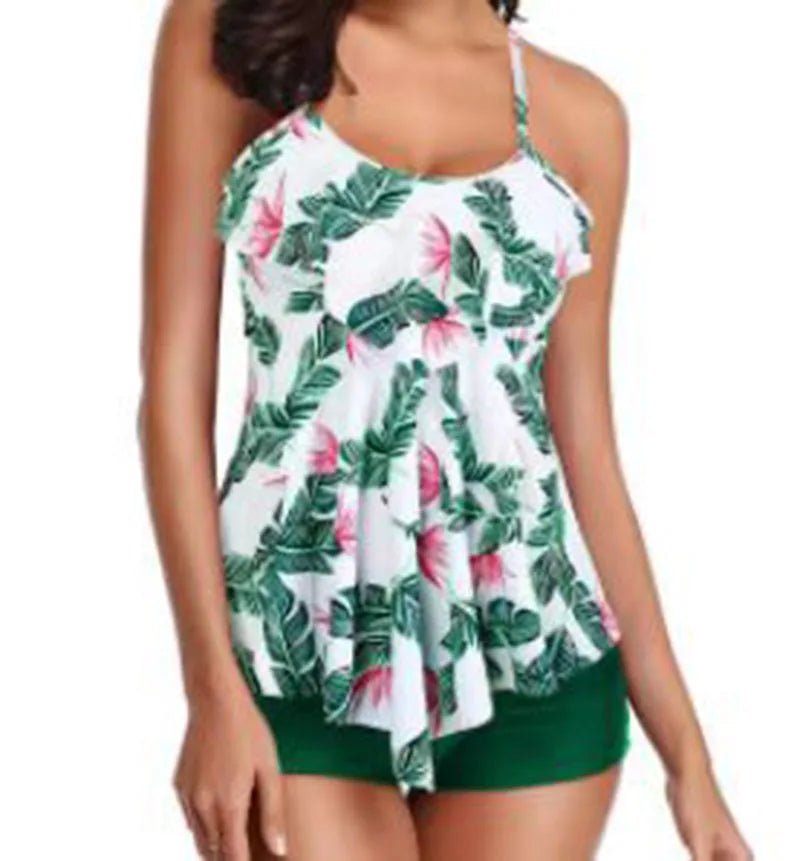 Swimwear For Women Plus Size Bikinis Sets Sexy Bikini Wave Solid Cup Split Cover-up Swimsuit Bathing Suit Women's Swimsuit 2023 - Chrissy's Eye