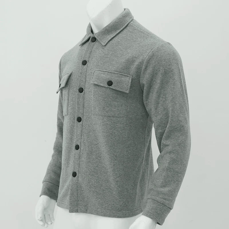 2024 Cross Border Winter New Men's Fleece Jacket Fashion Casual Jacket - Chrissy's Eye