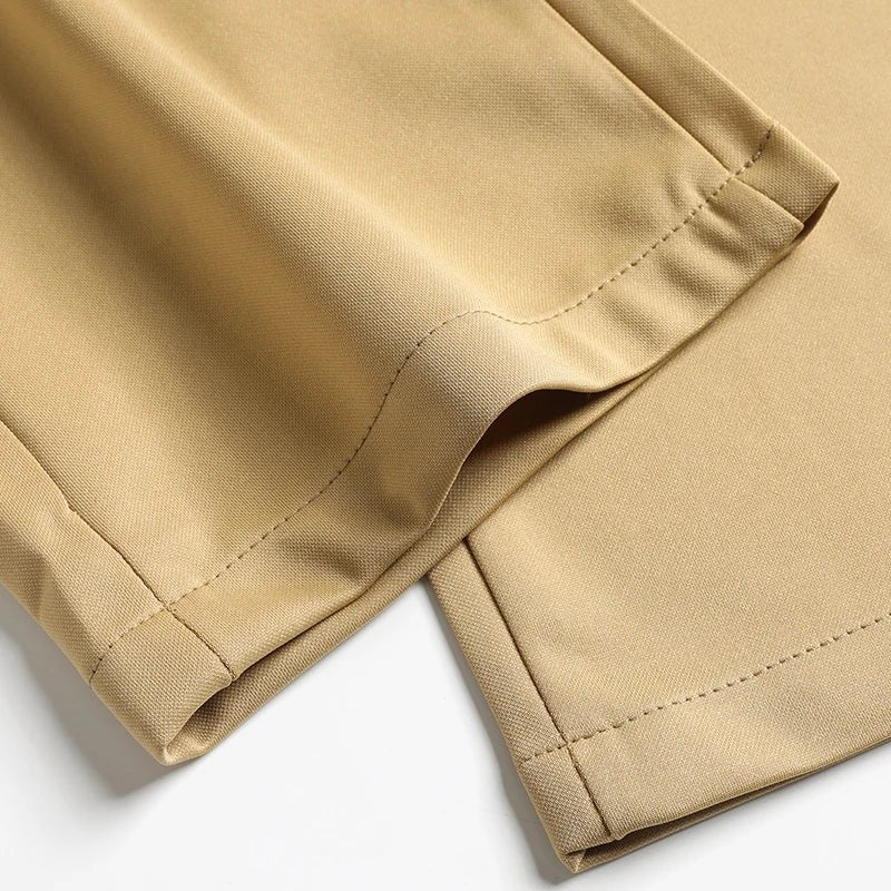 29-42 Men's Summer Pants Thin Straight Stretch Casual Pants with No Trace No Ironing Fabric Silky and Cool Feeling - Chrissy's Eye