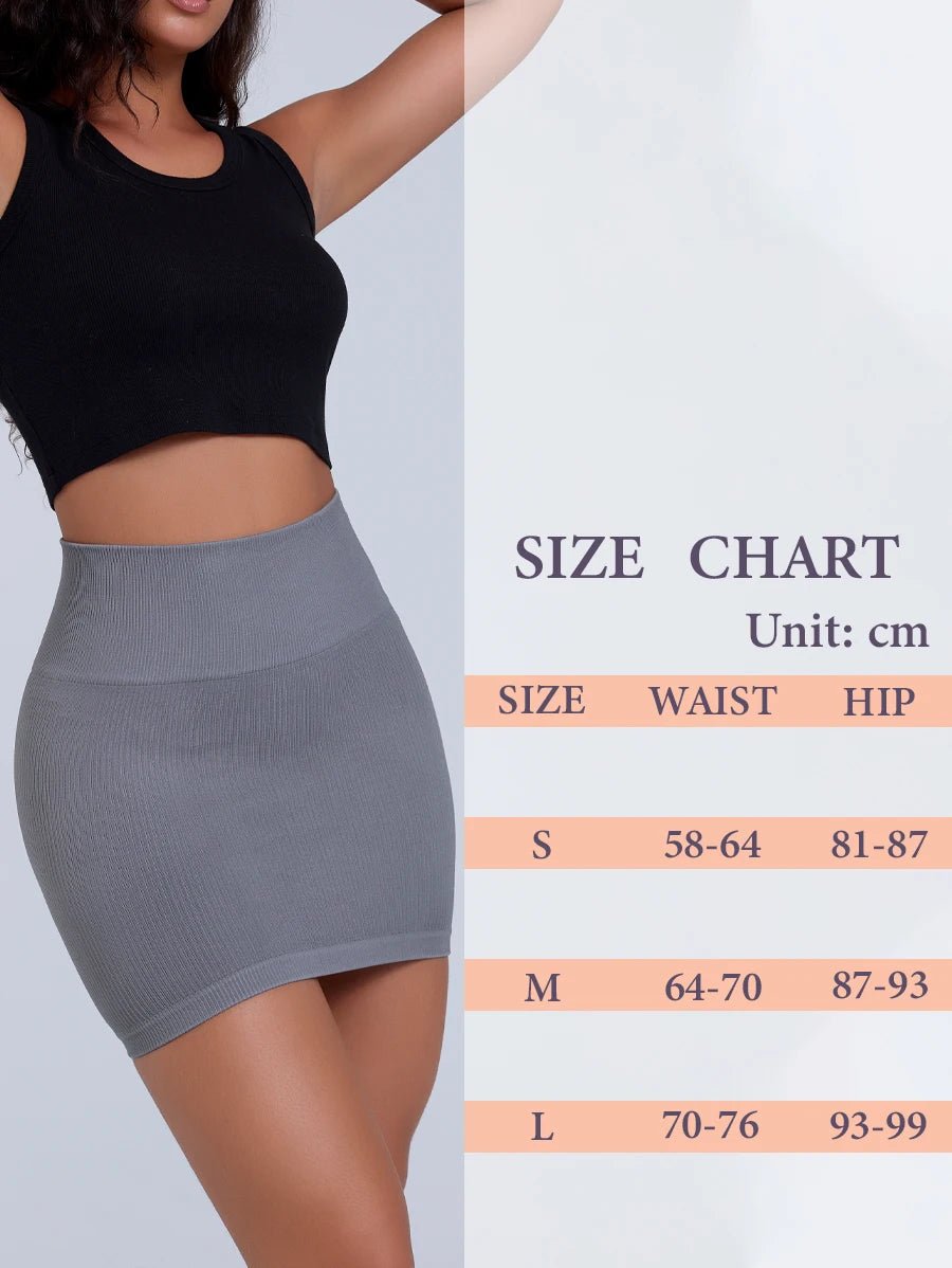 Women's Waist Mini Slim Skirt, Pencil Skirt, Solid Color Soft Stretchy Short SkiRT - Chrissy's Eye