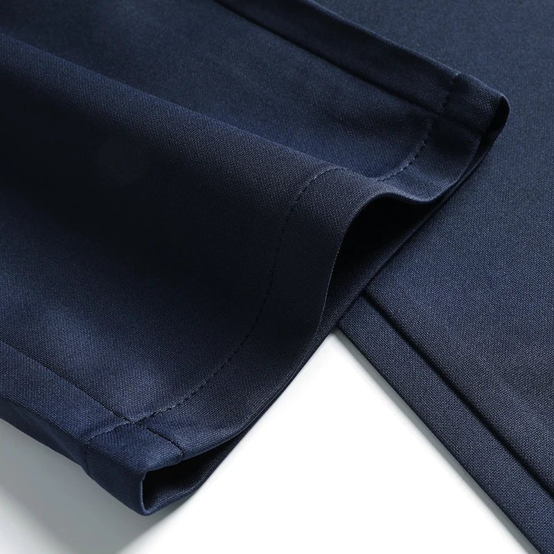 29-42 Men's Summer Pants Thin Straight Stretch Casual Pants with No Trace No Ironing Fabric Silky and Cool Feeling - Chrissy's Eye