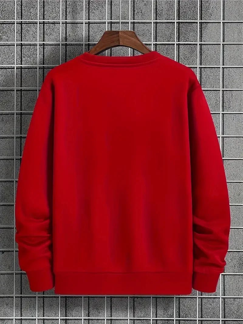 Women's autumn and winter long sleeved sportswear with letter graphic printing, comfortable round neck loose sweatshirt pullover - Chrissy's Eye
