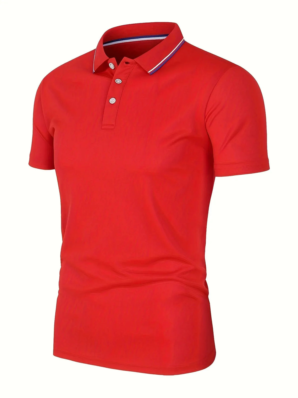 Men's Summer Casual Breathable Comfortable Polo Shirt Men's Solid Color High Quality Short Sleeve T-Shirt - Chrissy's Eye