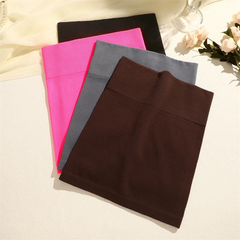 Women's Waist Mini Slim Skirt, Pencil Skirt, Solid Color Soft Stretchy Short SkiRT - Chrissy's Eye