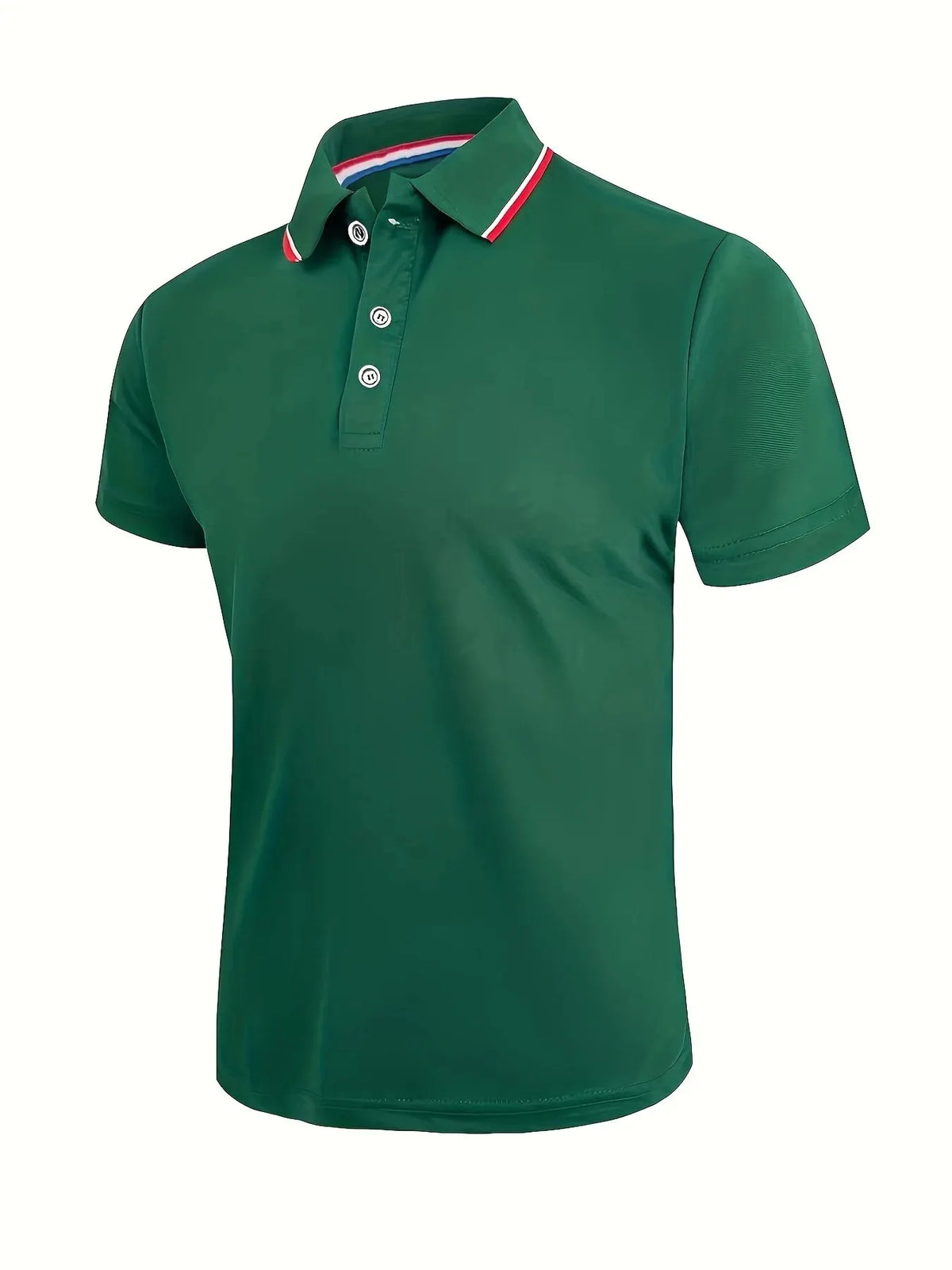 Men's Summer Casual Breathable Comfortable Polo Shirt Men's Solid Color High Quality Short Sleeve T-Shirt - Chrissy's Eye