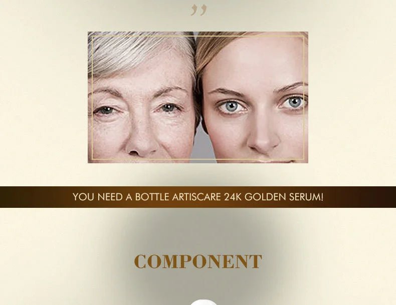 ARTISCARE Nicotinamide + Platinum + 24k Gold Six Peptides Serum 3pcs Moisturizing Smoothing Essence for Face Care - Chrissy's Eye