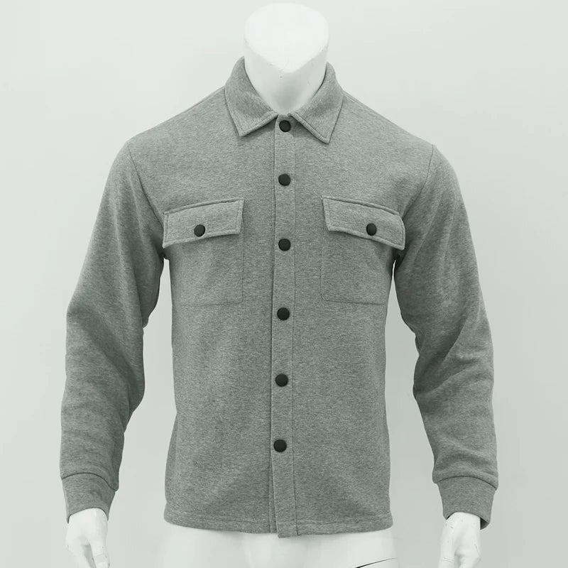 2024 Cross Border Winter New Men's Fleece Jacket Fashion Casual Jacket - Chrissy's Eye