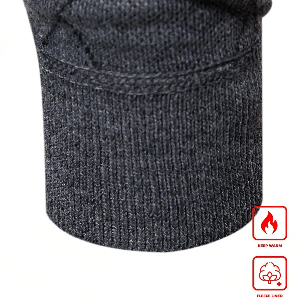 New Fashion Mens Knit Sweater American Half Zip Fleeced Knitwear Men's Stand Collar Casual Sweaters Pullovers - Chrissy's Eye