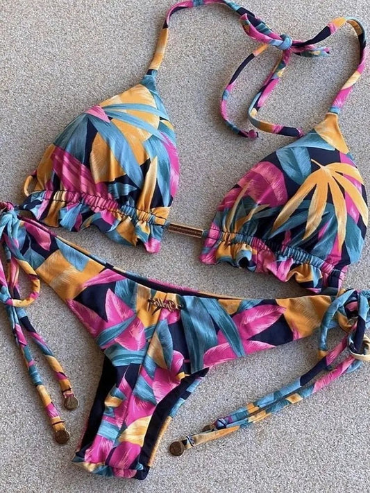 RUOTONGSEPT 2022 Sexy Micro Bikinis Swimwear Women Push-up Swimsuit Bathing Suit Bandage Beach Wear Brazilian Biquini Bikini Set - Chrissy's Eye